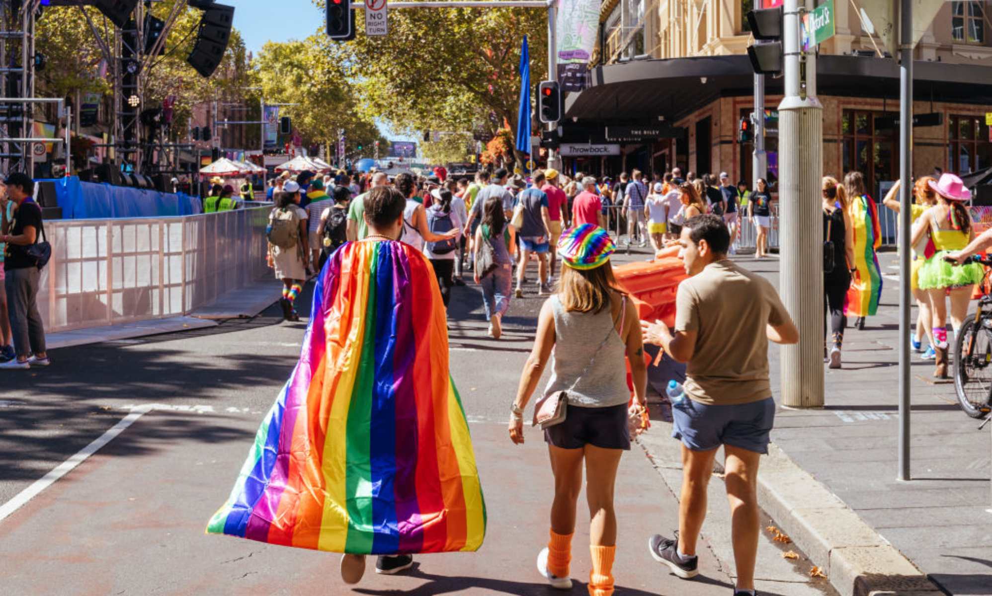 LGBTQ+ activists take over Sydney to demand queersafe spaces