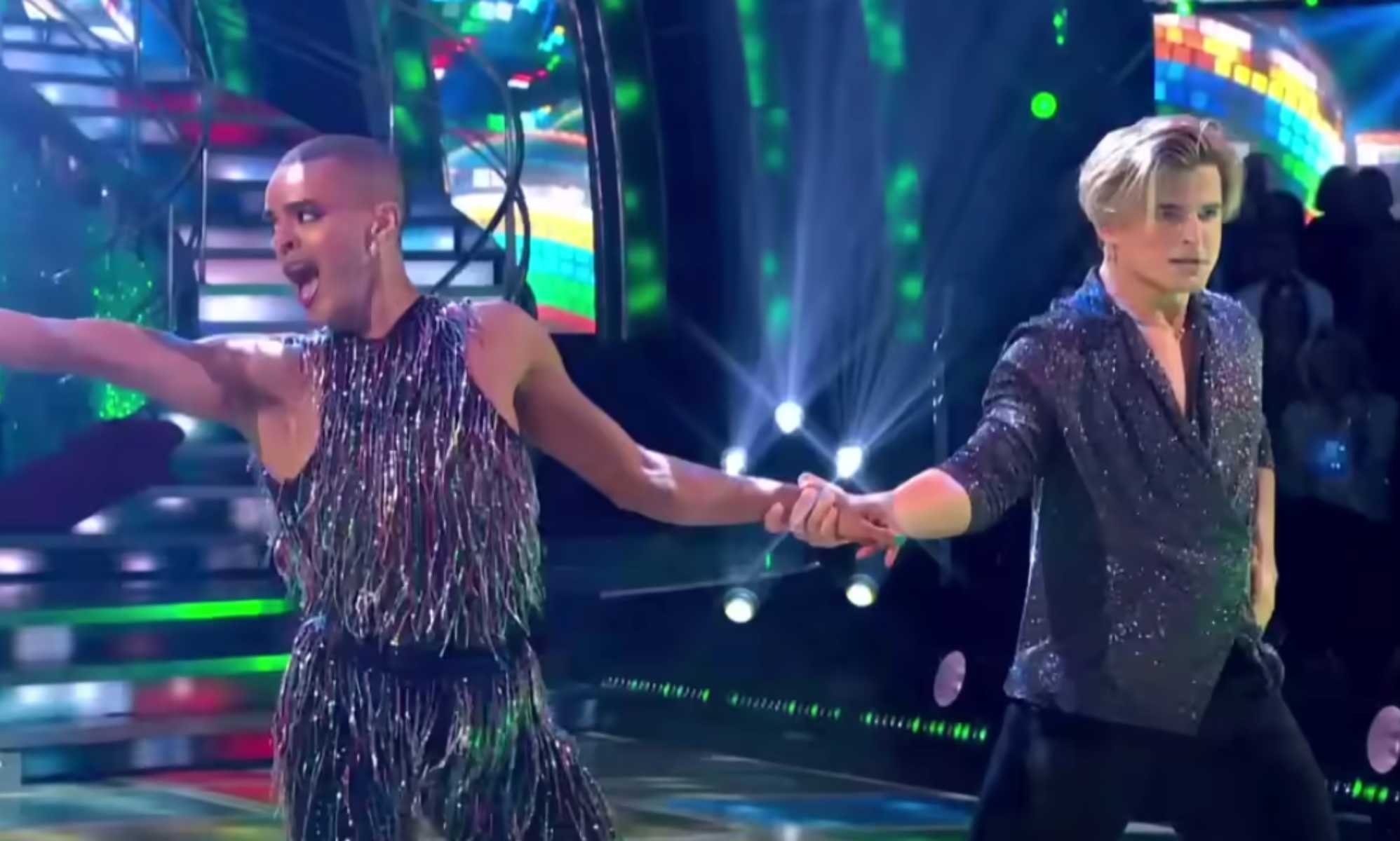 Strictly: Layton Williams sets two records with latest dance