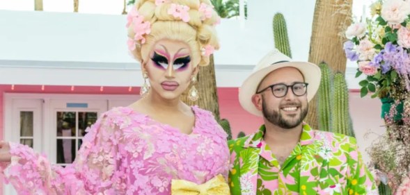 Trixie Mattel and David Silver