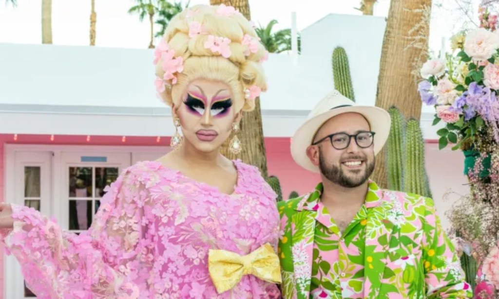 Trixie Mattel and David Silver