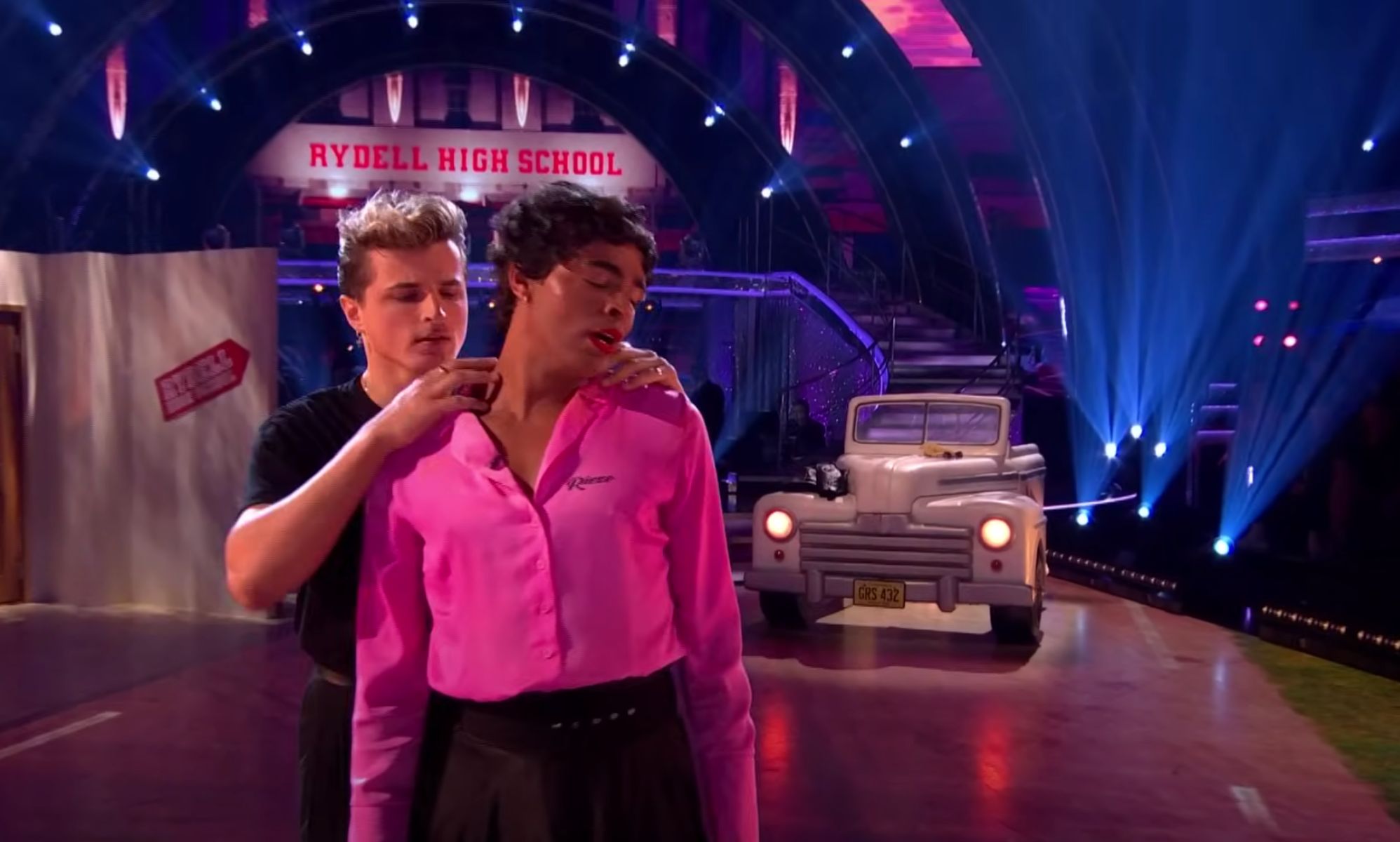 Strictly Come Dancing: Layton Williams serves Grease hit in drag