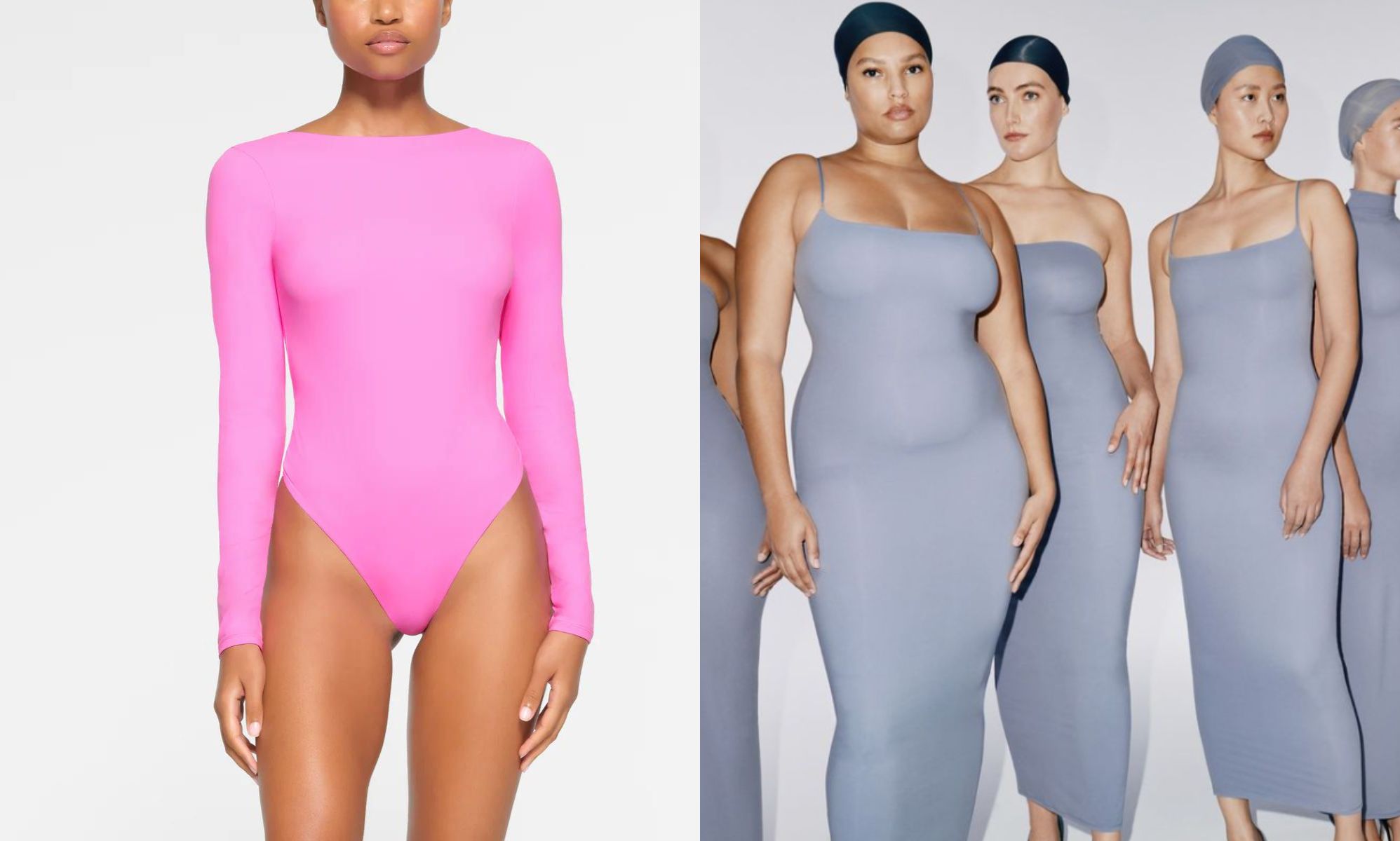 Kim Kardashian's New SKIMS Bodysuit Collection Is Here - Shop the  Super-Flattering Styles Now!