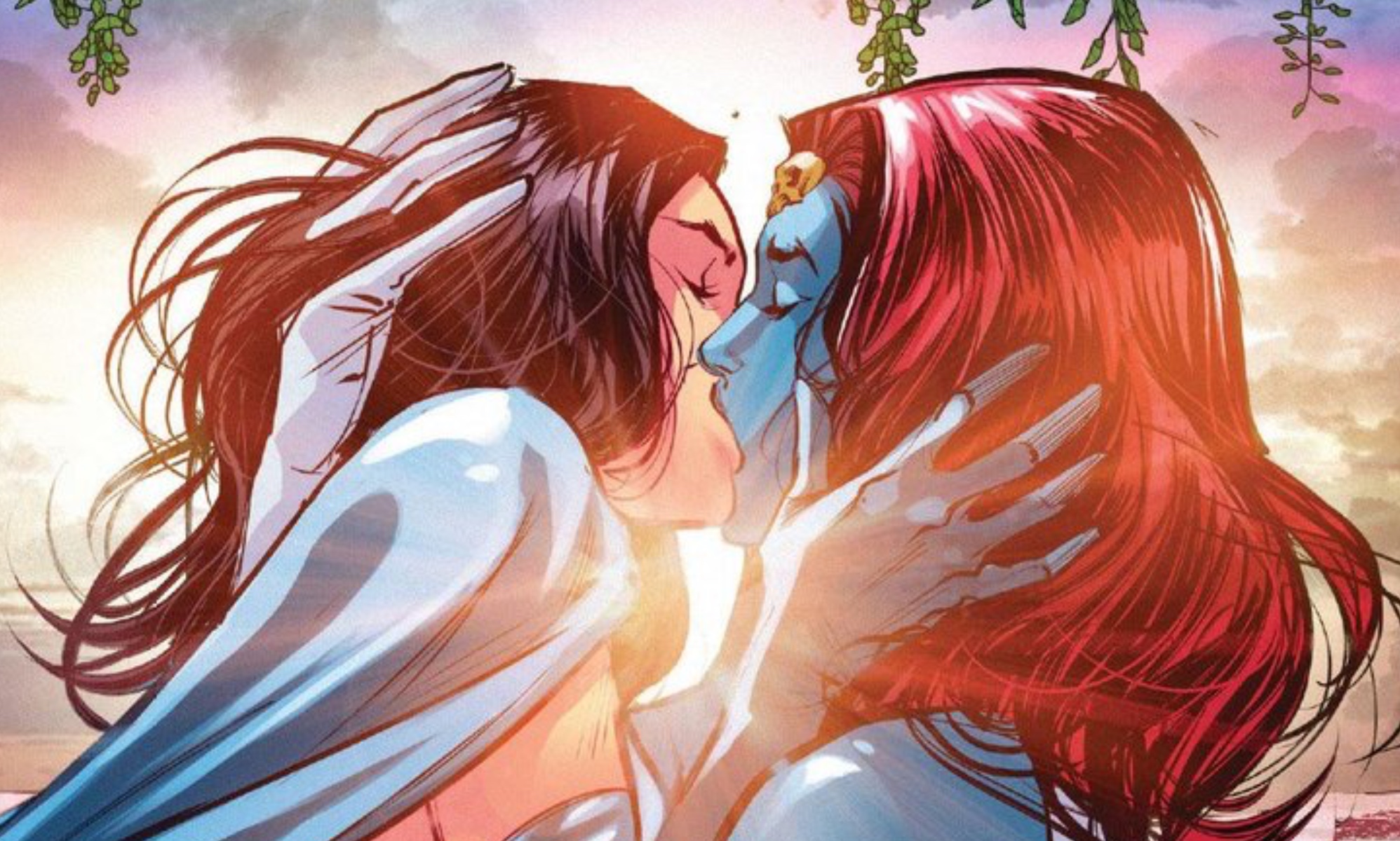 Mystique and Destiny are now officially Nightcrawler’s parent. 