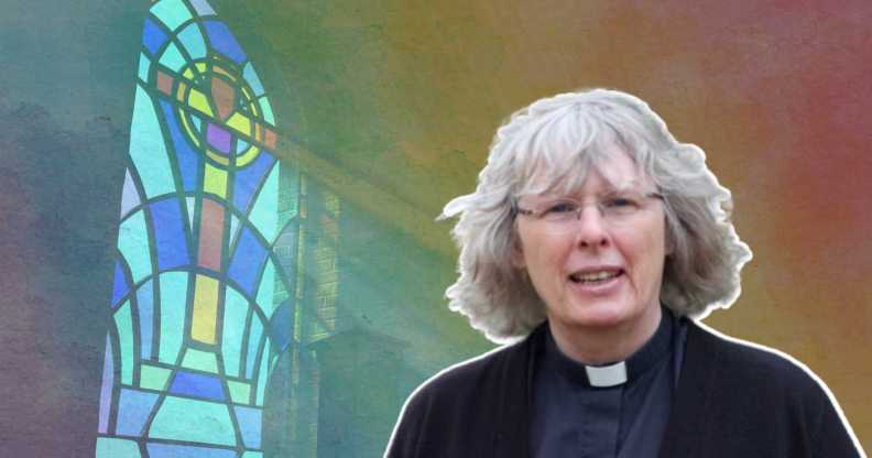 Anglican priest Sarah Jones has an important message for LGBTQ+ Christians this Christmas (Supplied/Canva)