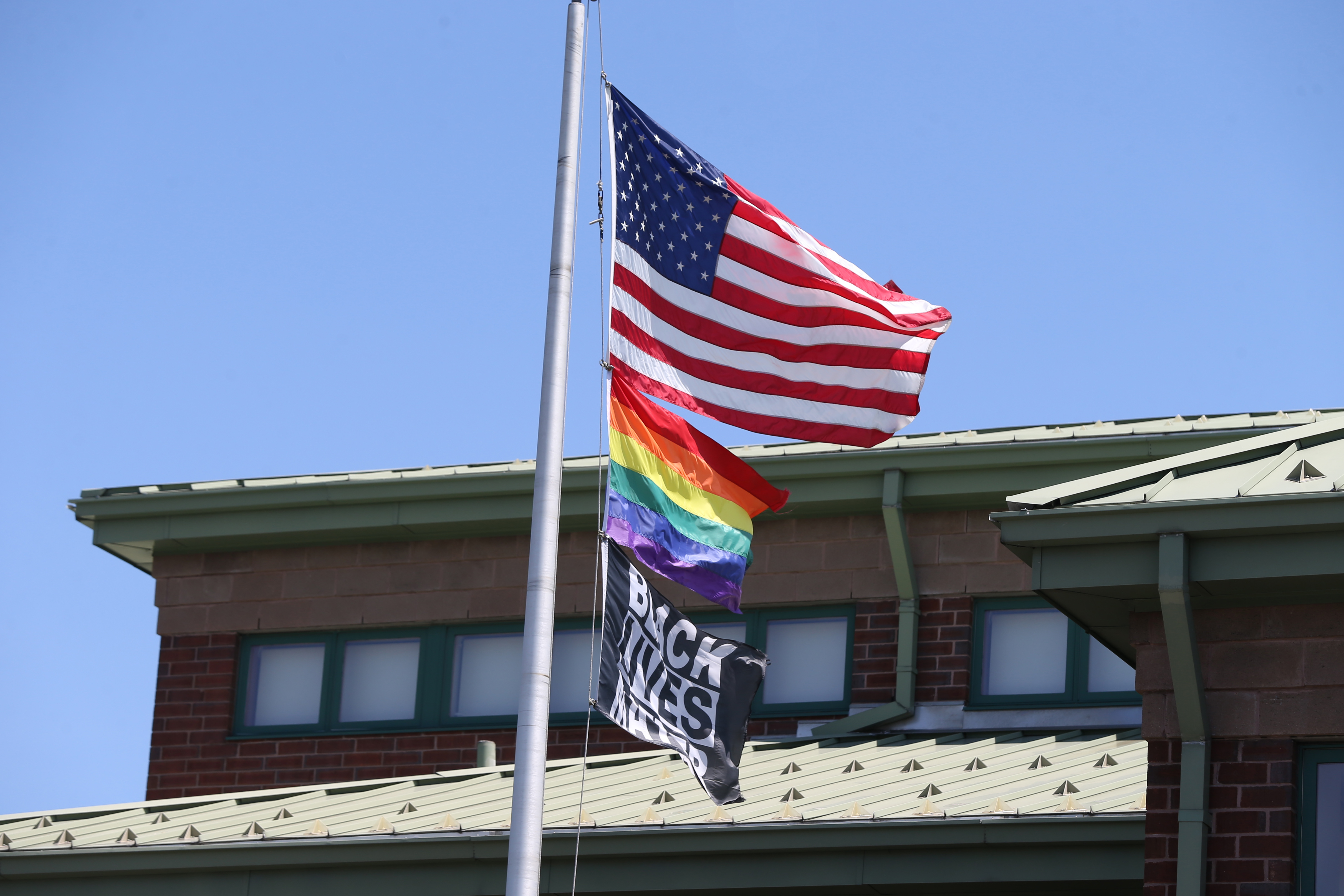 Voters in a California beach town approve an LGBTQ Pride flag ban