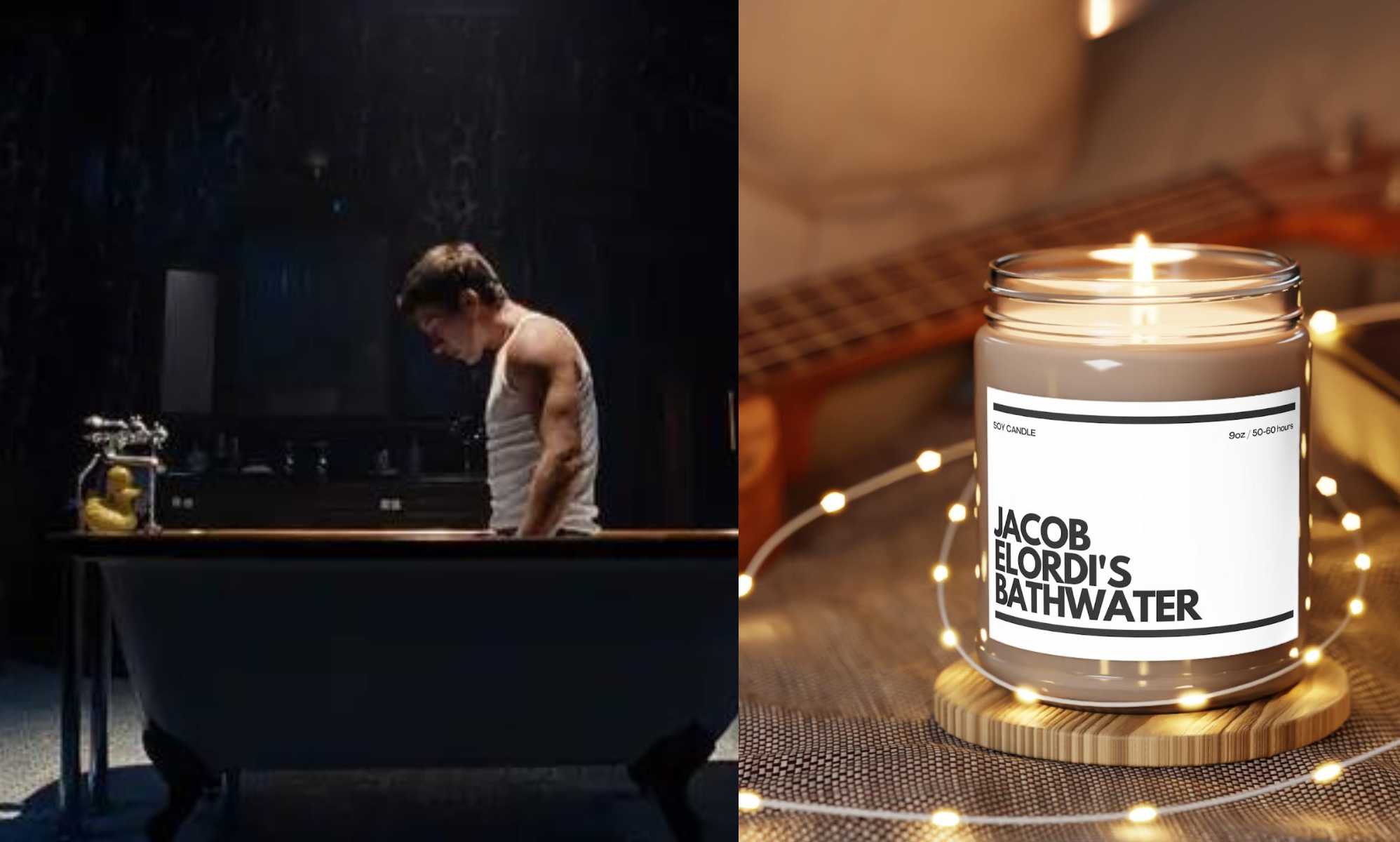 Jacob Elordi bathwater candle maker on creating the Saltburn gift