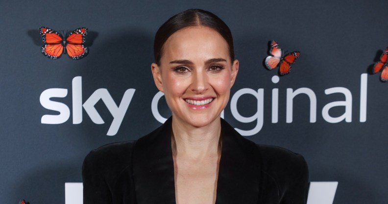 Natalie Portman's first kiss was with a gay boy.