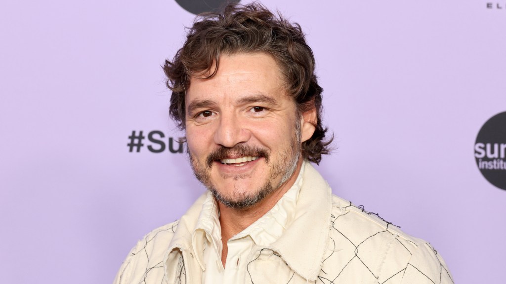 PARK CITY, UTAH - JANUARY 18: Pedro Pascal attends the "Freaky Tales" Premiere during the 2024 Sundance Film Festival at Eccles Center Theatre on January 18, 2024 in Park City, Utah. (Photo by Dia Dipasupil/Getty Images)