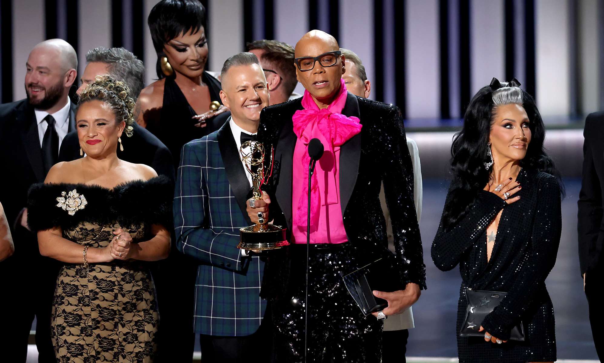 RuPaul makes powerful speech about drag bans during Emmy win