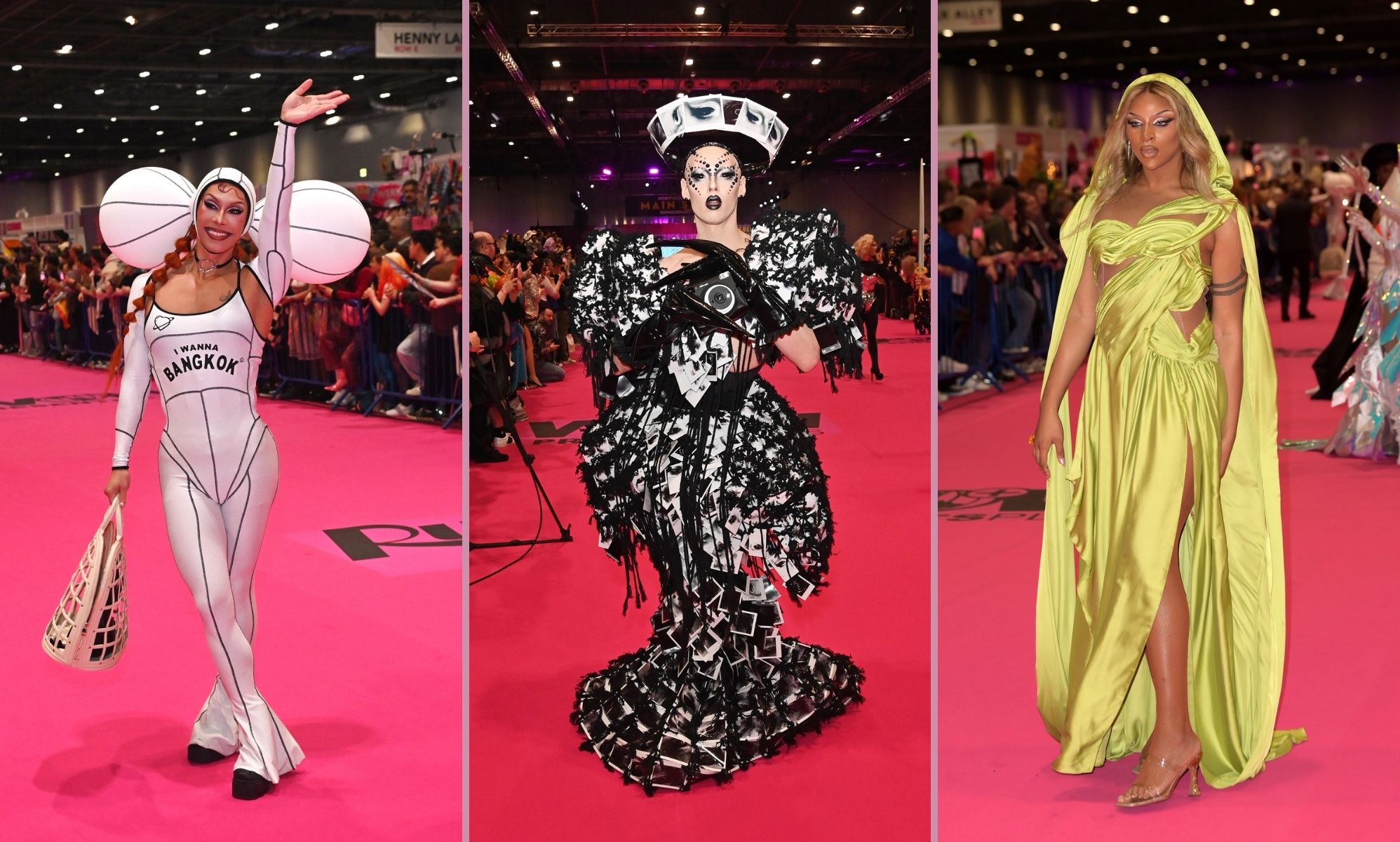 12 best pink carpet looks of RuPaul’s DragCon UK 2024