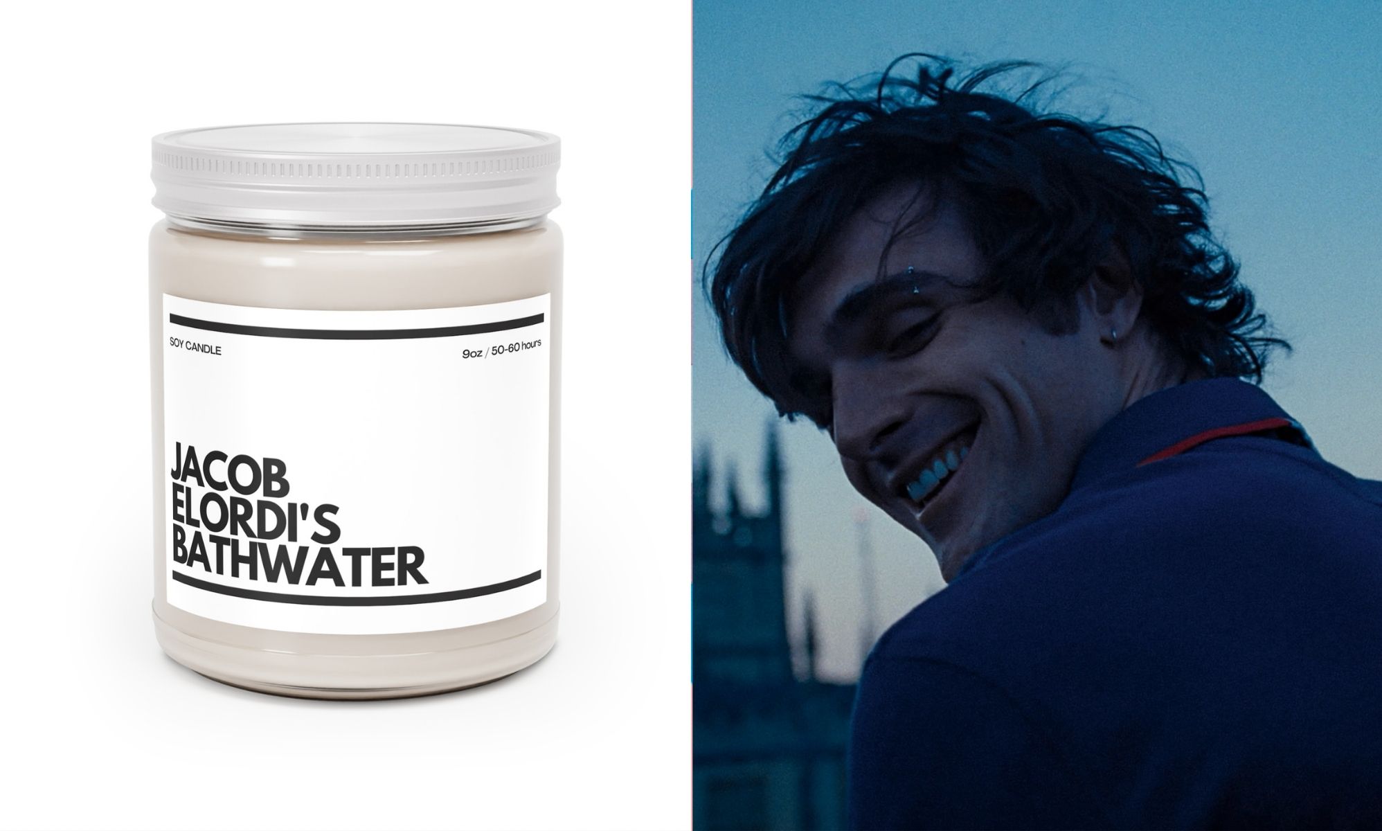 Jacob Elordi's Saltburn bath water is now a candle, yes really ...