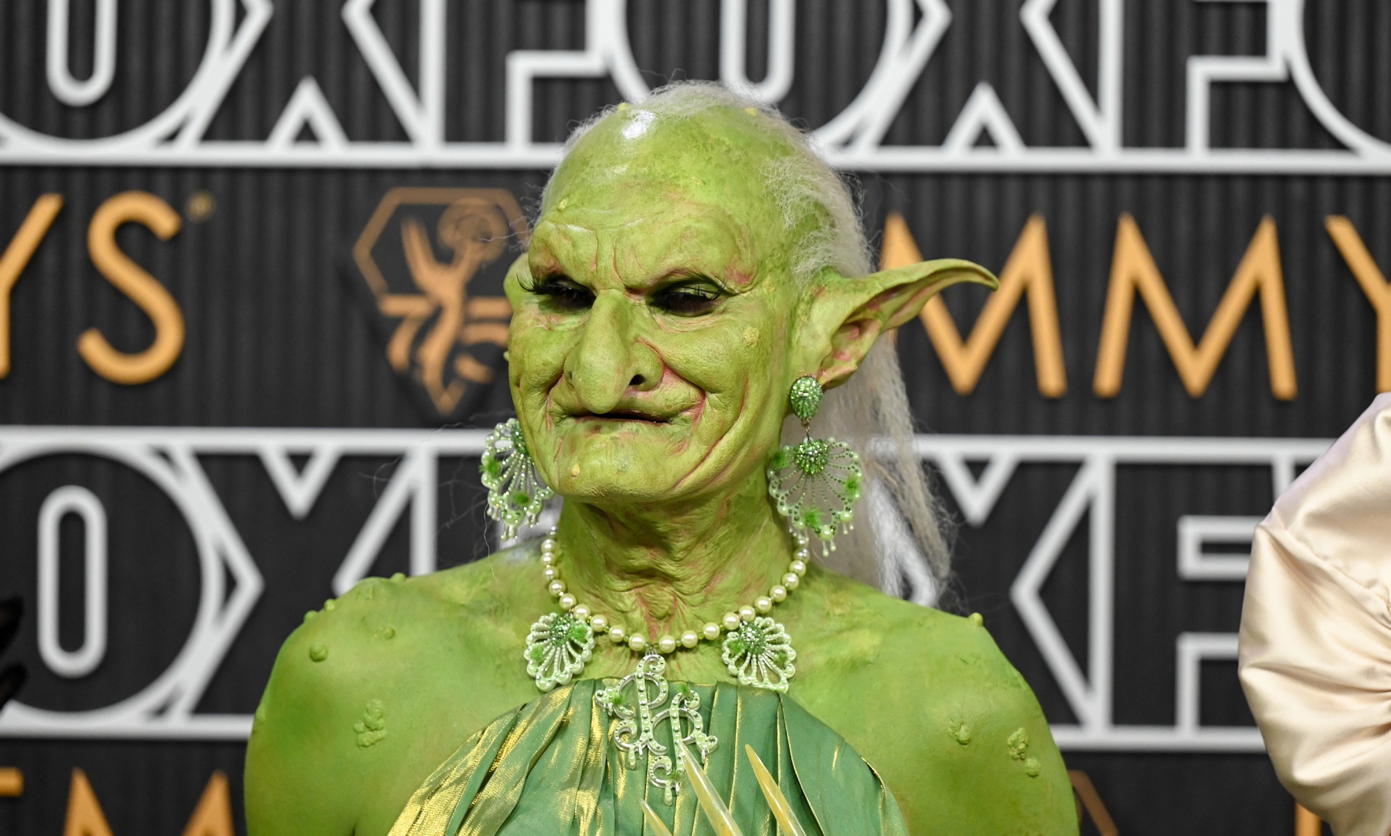 Emmys 2024: Retired drag race star gags fans with goblin look