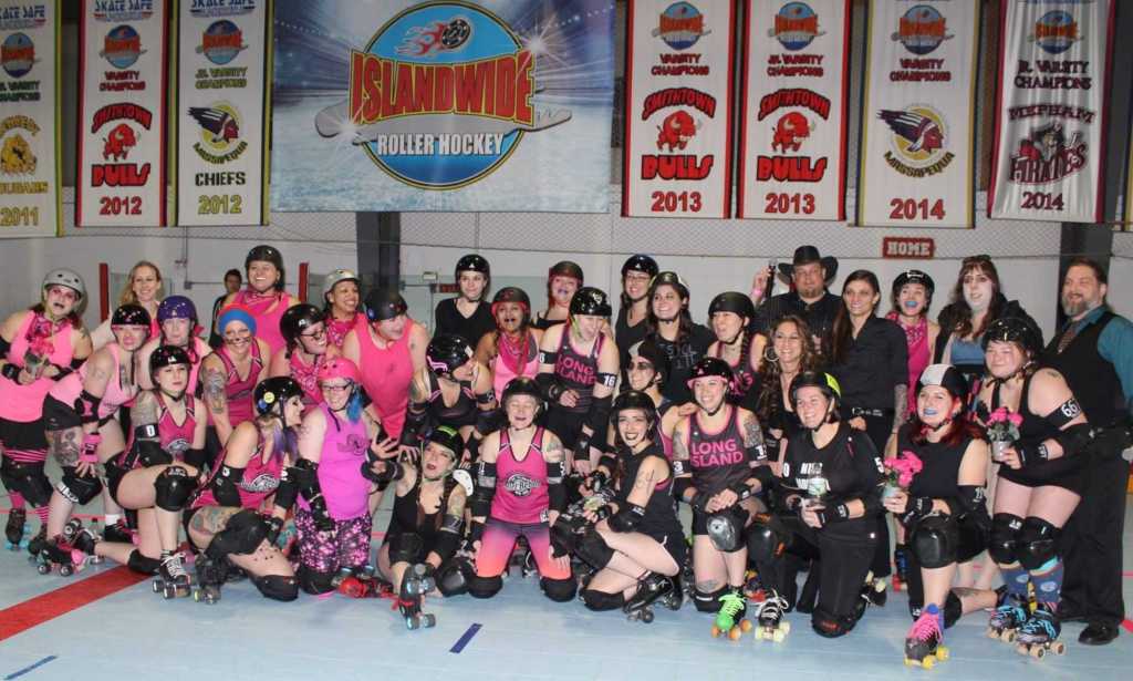 Long Island Roller Rebels group photo