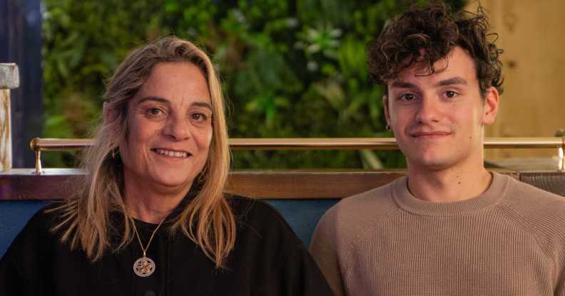 Mother and son Luciana and Nicholas Cousin launched Back Off. Back Up. (BOBU) in 2021 in a bid to provide verified safe spaces for the LGBTQ+ community. (Thomas Eames