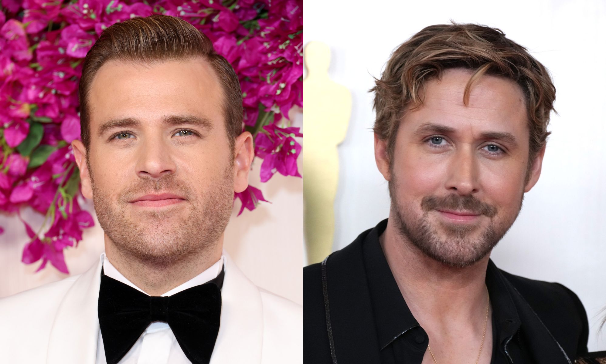 Scott Evans Kisses Ryan Gosling During Oscars Im Just Ken 7978