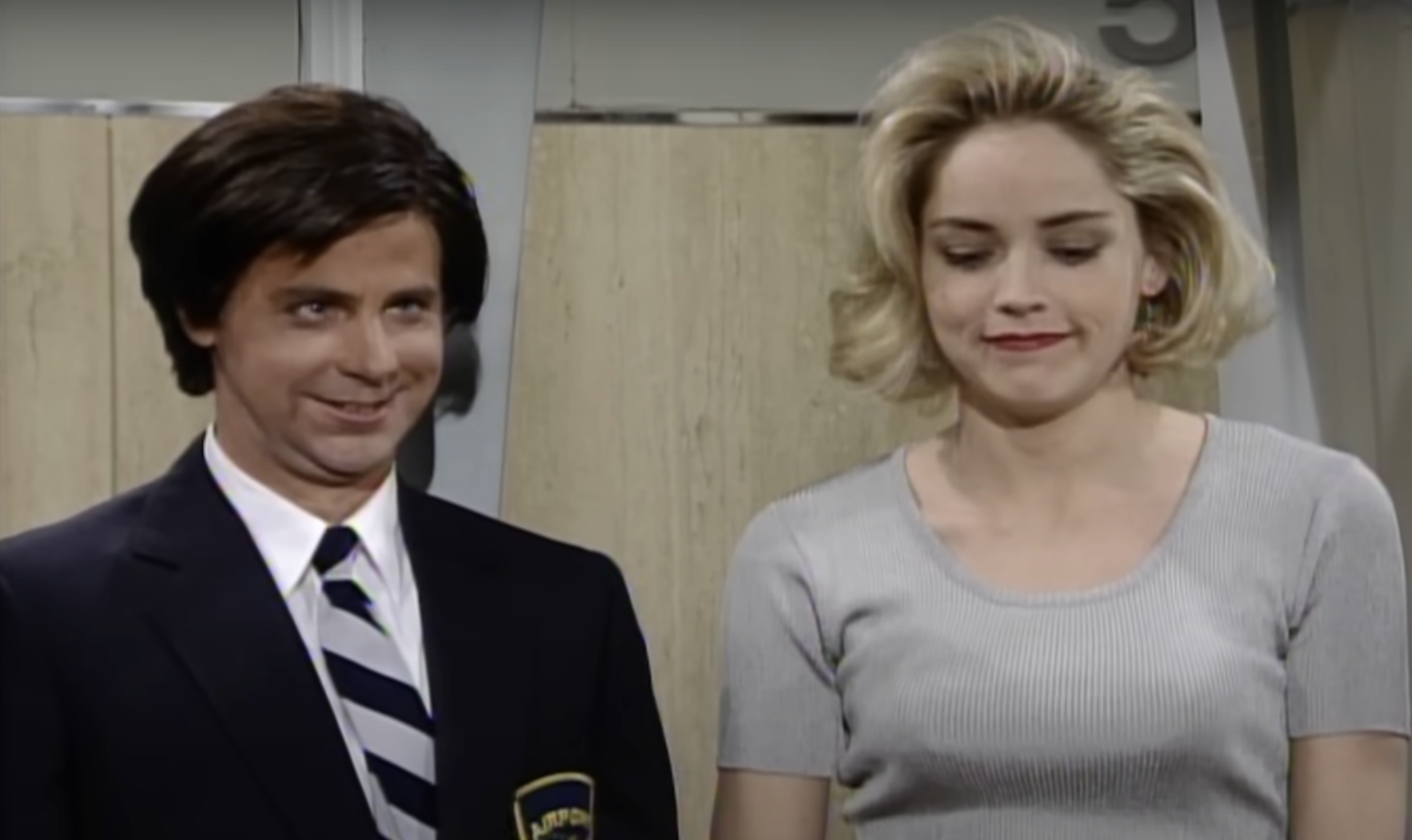 Sharon Stone given apology for 'offensive' SNL airport sketch