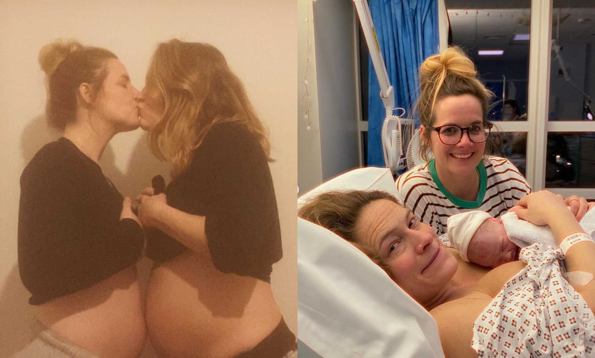 Lesbian couple give birth to each other’s baby in UK first