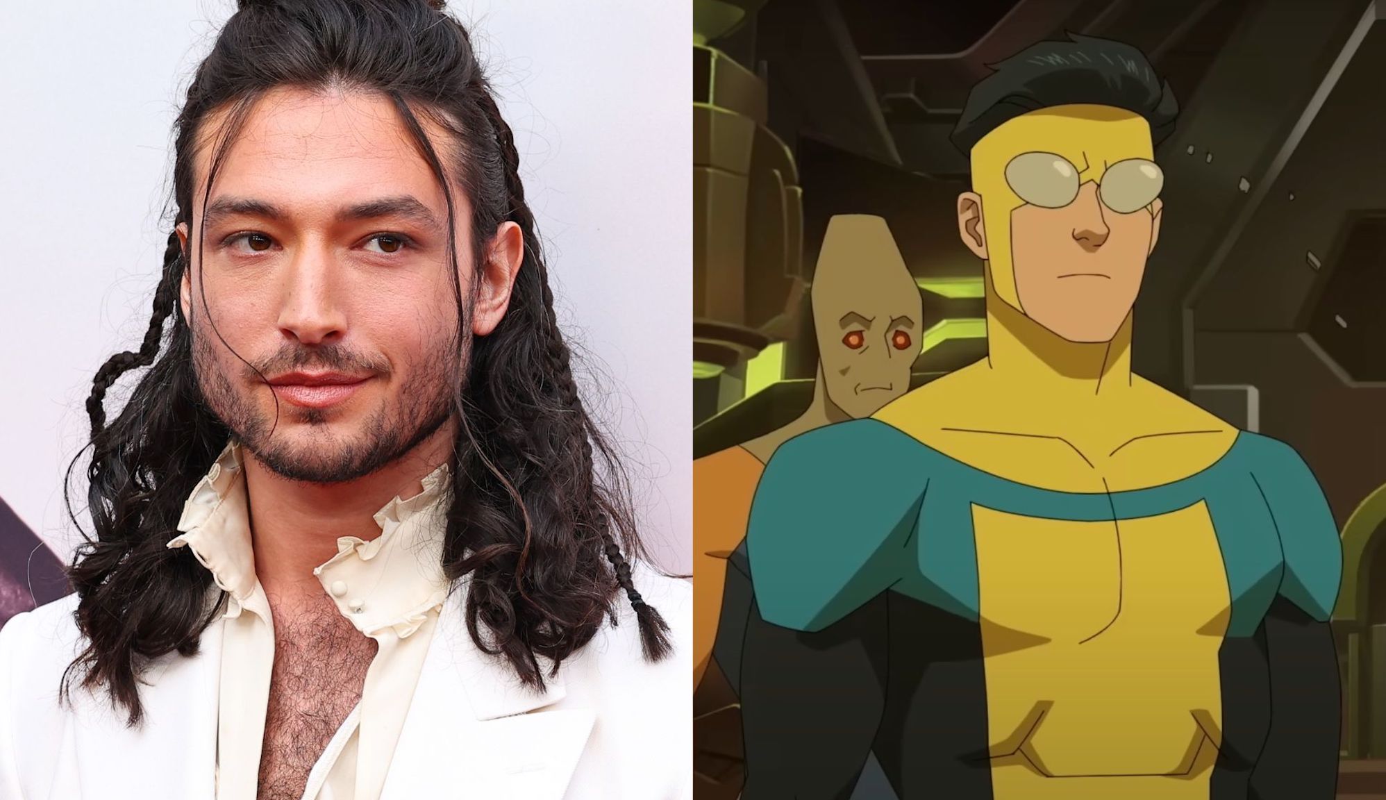 Ezra Miller's role in Invincible appears to have been recast