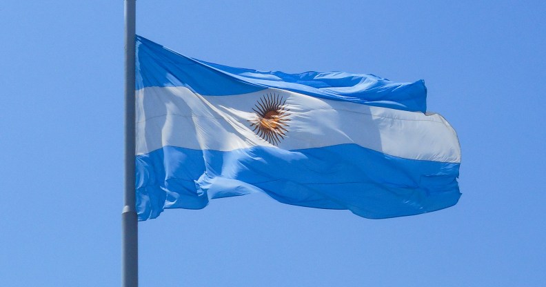 Argentinian flag