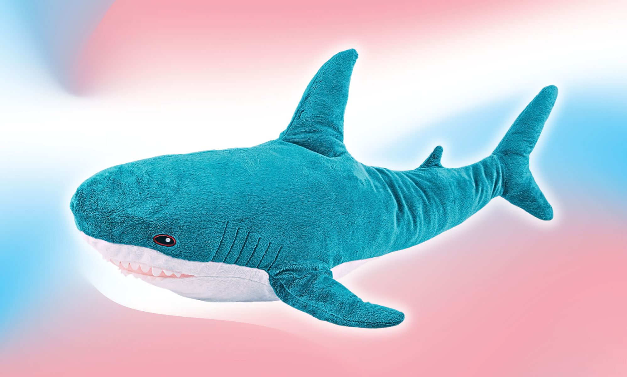 Why IKEA's shark toy Blahaj is a trans Pride icon