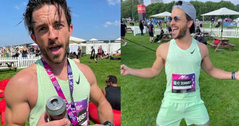 Bridgerton star Jonathan Bailey running the Hackney Half Marathon to raise money for LGBTQ charity Just Like Us (Instagram)