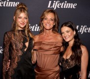 (L-R) Paige Hyland, Kelly Hyland and Brooke Hyland attend "Dance Moms: The Reunion" New York Premiere on April 25, 2024 in New York City.