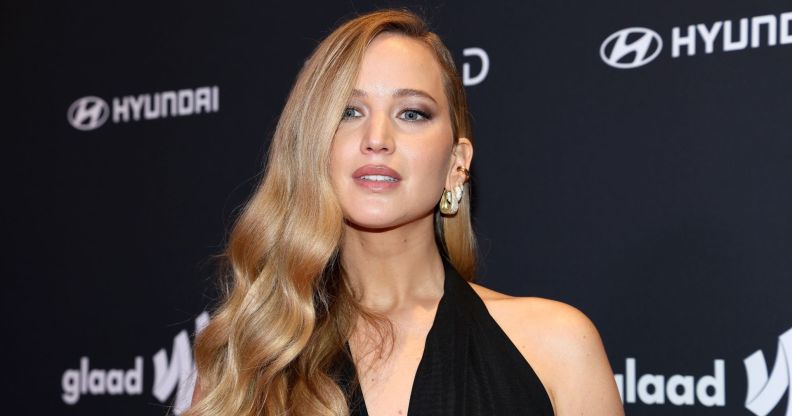 Jennifer Lawrence attends the 35th Annual GLAAD Media Awards at New York Hilton Midtown on May 11, 2024 in New York City