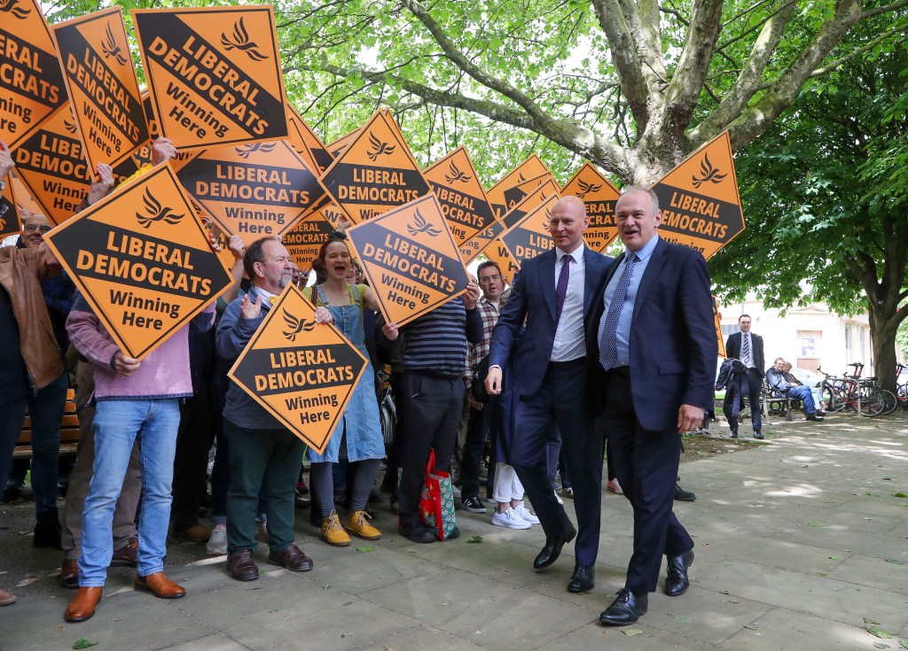 Ed Davey Launches The Liberal Democrats Election Campaign