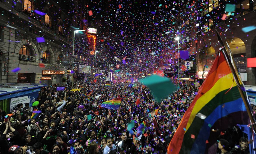 Pride in Montevideo. 