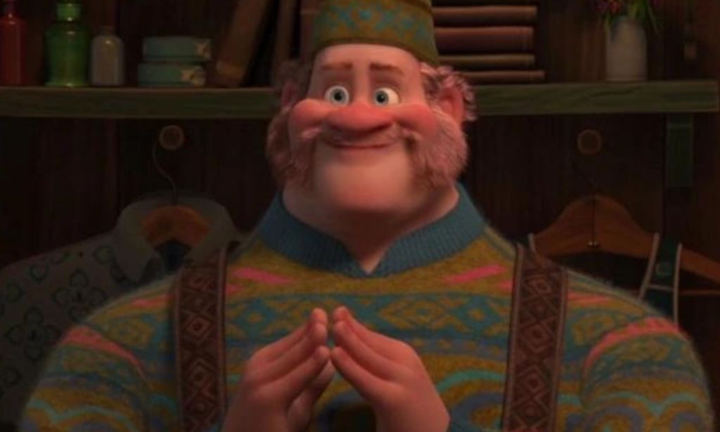Oaken in the 2013 film 'Frozen'.
