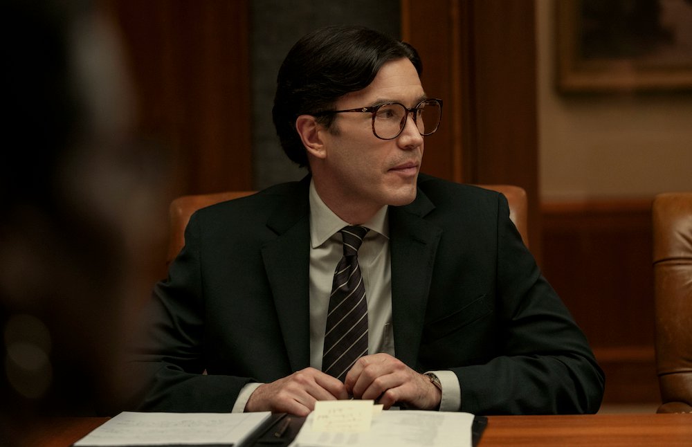 Raymond Peepgrass (played by Tom Pelphrey) in Netflix's A Man In Full