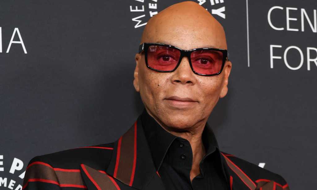 RuPaul attends the premiere of "Bob Mackie: Naked Illusion" at Directors Guild Of America on May 13, 2024 in Los Angeles, California