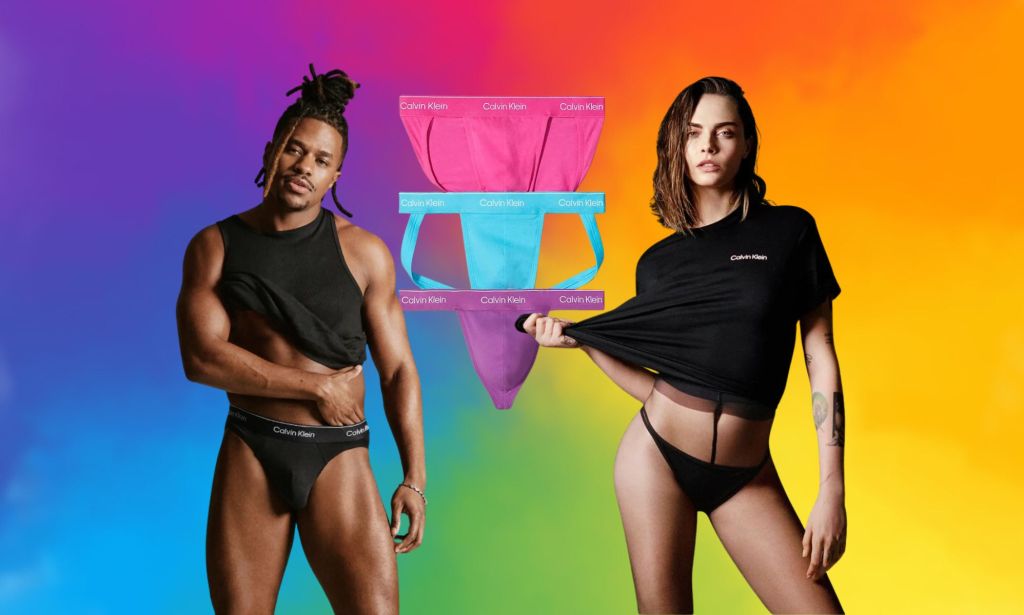 Calvin Klein has teamed up with Jeremy Pope and Cara Delevigne for its 2024 Pride collection.