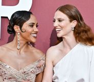 Alex Scott and Jess Glynne attend the amfAR Cannes Gala 30th edition.