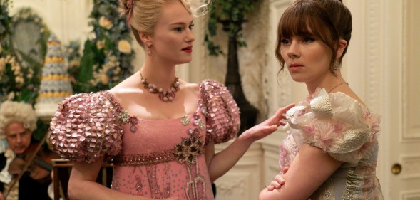 The Bridgerton showrunner has addressed speculation on Eloise Bridgerton's sexuality. (Netflix)