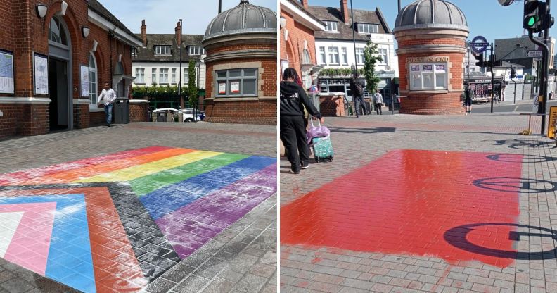 Pride flags