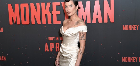 Halsey has addressed an illness on her new 2024 song. (Getty)
