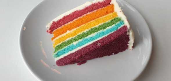 IKEA's rainbow cake