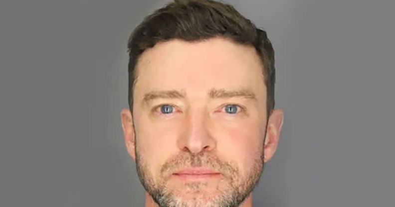Justin Timberlake mug shot from Sag Harbor Police Department