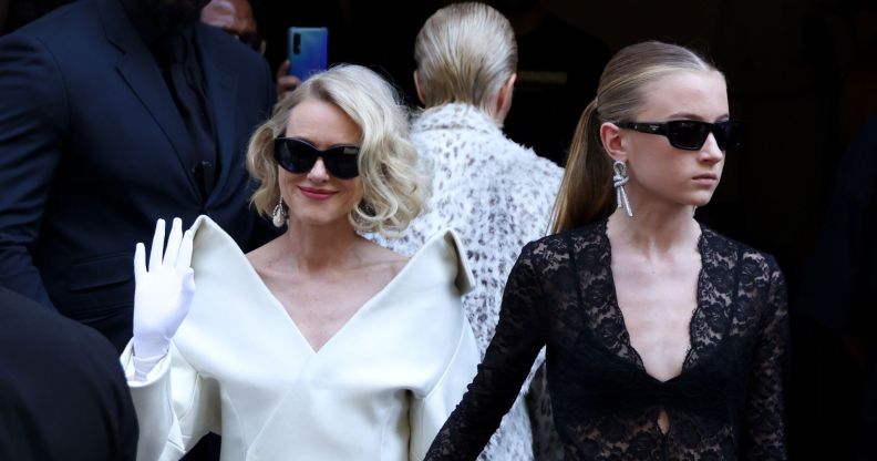 Naomi Watts and her trans daughter Kai Schreiber slay once again at fashion show in Paris