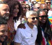 Mayor of London Sadiq Khan led the 2024 Pride in London parade on Saturday, 29 June.