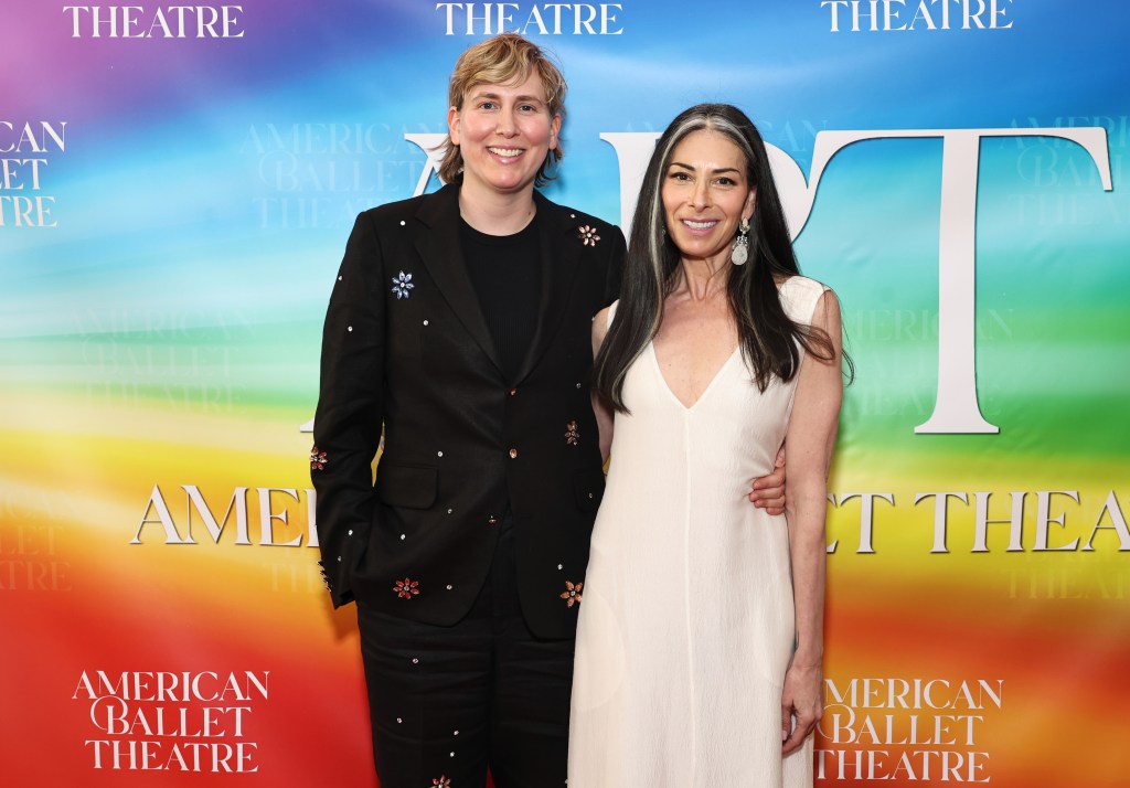 (L-R) Cat Yezbak and Stacy London attend the American Ballet Theatre New York Premiere of "Woolf Works" at The Metropolitan Opera on 25 June, 2024 in New York City.