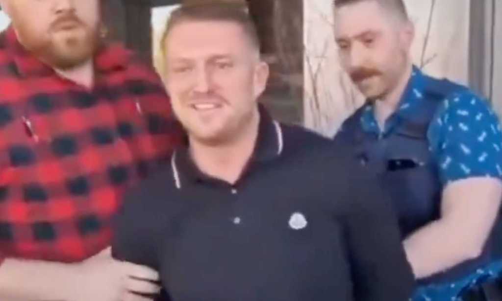 Tommy Robinson's arrest