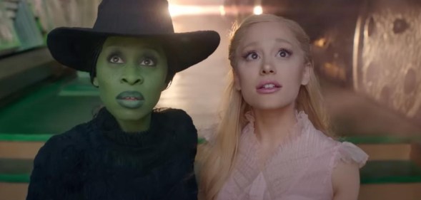 Cynthia Erivo and Ariana Grande in new Wicked trailer