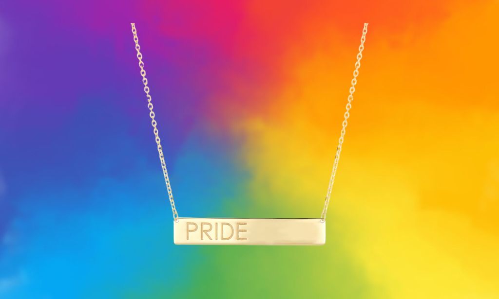 Pride necklace by KAY Jewelers.