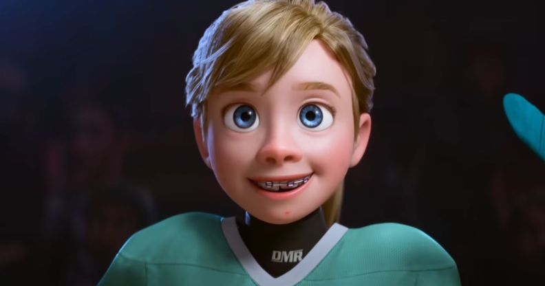 Riley in the trailer for Disney Pixar's Inside Out 2.