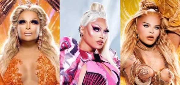 Roxxxy Andrews, Aura Mayari and Vanessa Vanjie Mateo