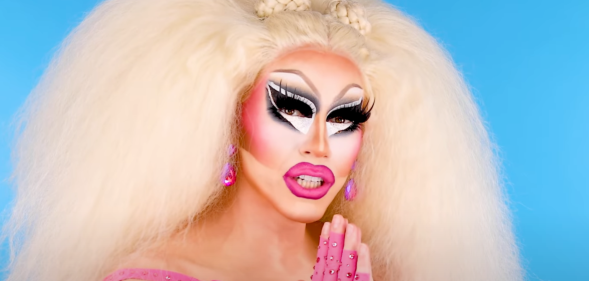 Trixie Mattel in a YouTube video discussing her break from drag