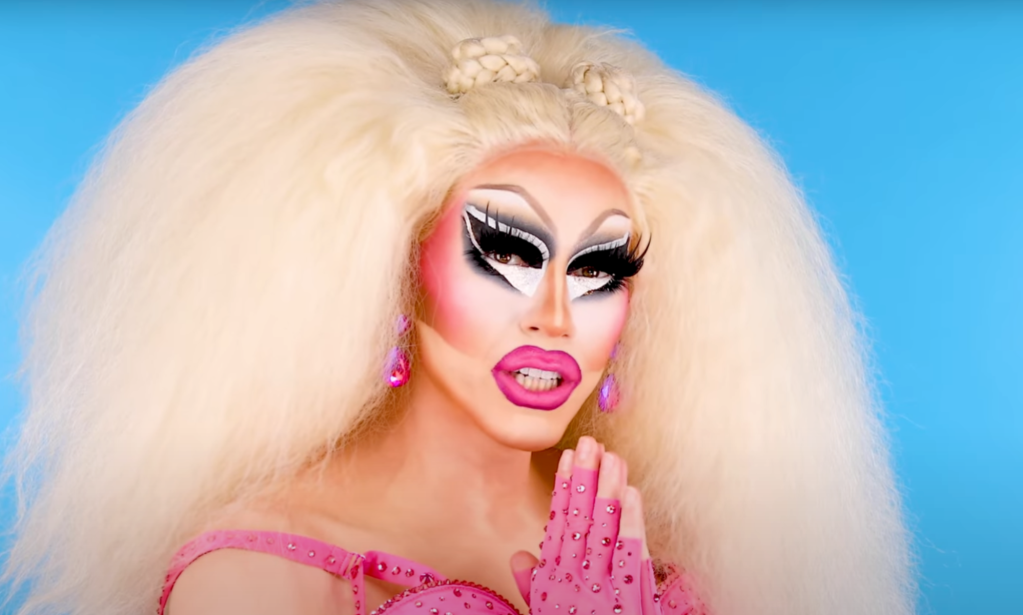 Trixie Mattel in a YouTube video discussing her break from drag