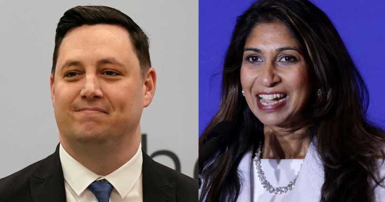 Tory mayor Lord Ben Houchen and Suella Braverman.